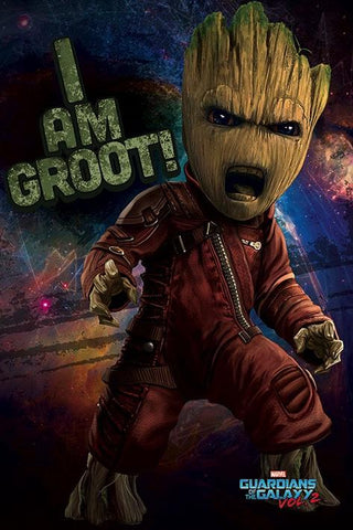 GOTG2 Angry Groot poster