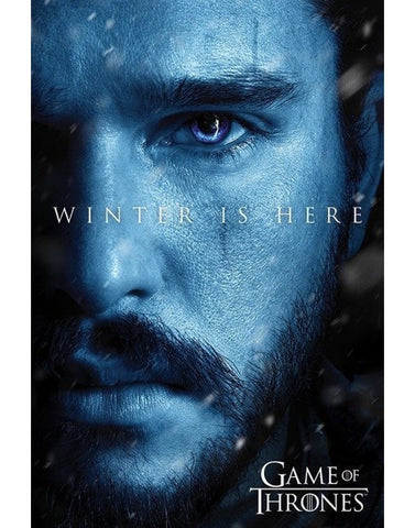 Game of Thrones Winter is here poster