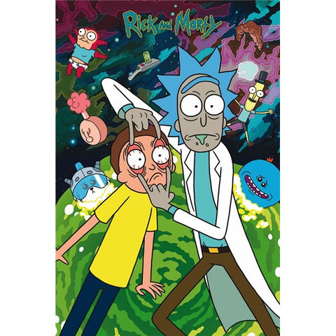 R&M watch poster