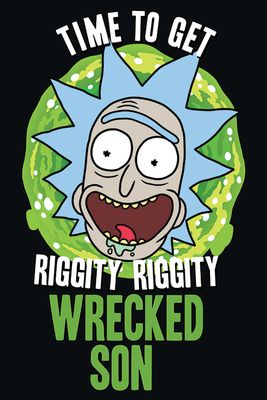 Rick & Morty Wrecked poster