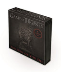 Game of Thrones 4 pack coaster set
