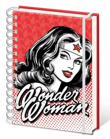 Wonder Woman red notebook