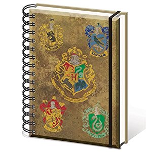 Hogwarts crest A5 notebook