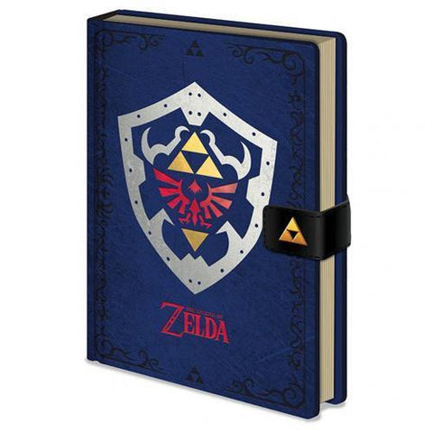 Zelda Hylian sheild notebook