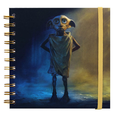 Harry Potter Dobby square notebook