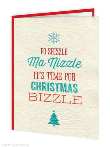 Christmas Bizzle card