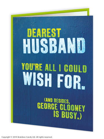 George clooney card