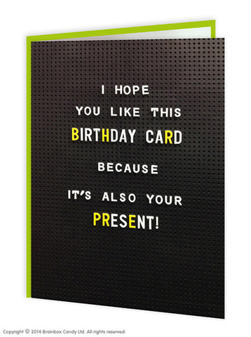Card present card