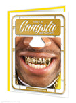 Gangsta facematt card