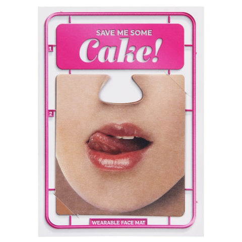 Cake facematt card