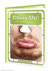 Cheer up facematt card
