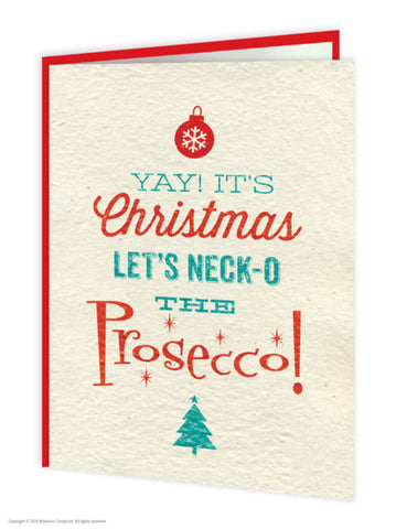 Neck-o the prosecco card