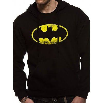 Batman logo hoodie XXL