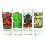 Star Wars shot glasses set of 4