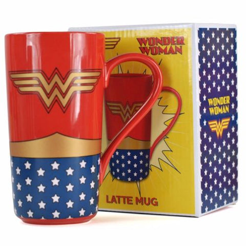 Wonder Woman latte mug