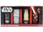 Star Wars set of 4 glasses