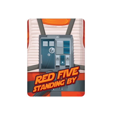 Star Wars red five magnet