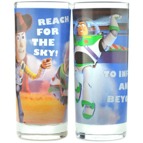 Toy story set of 2 glasses