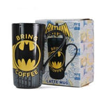 Batman latte mug