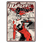 Harley Quinn small tin sign