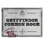 Common room small tin sign