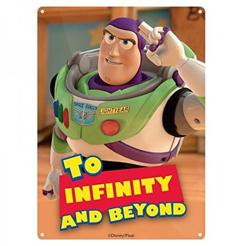 Buzz infinity small tin sign