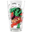 Hulk pint glass