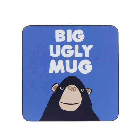 Big ugly mug coaster