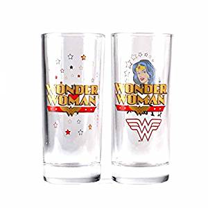 Wonder Woman glass set