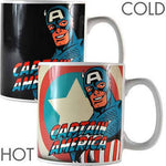 Capt America heat change mug