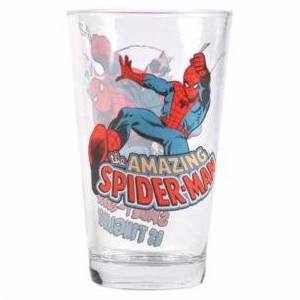 Spiderman glass