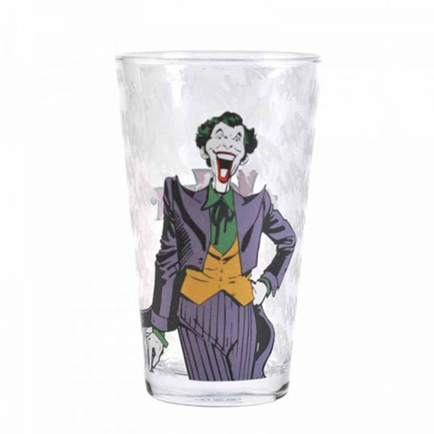 Joker hahaha large glass
