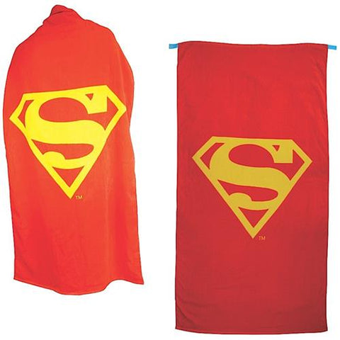 Superman cape towel