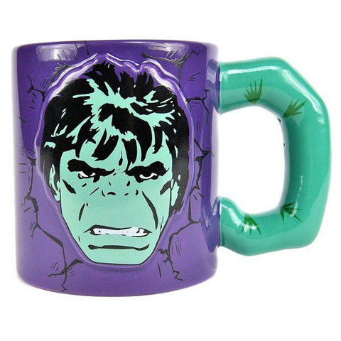 Hulk embossed mug