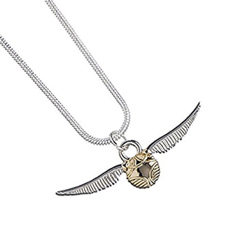 Golden snitch necklace