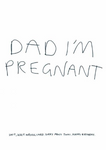 Dad im pregnant/wrong card bday card