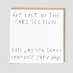 least crap one card