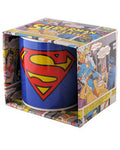 Superman classic logo mug