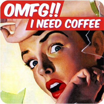 OMFG need coffee coaster