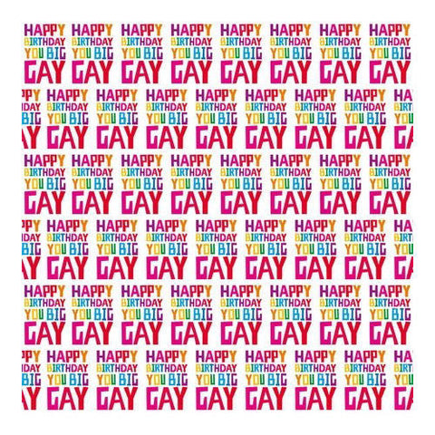Happy bday big gay paper