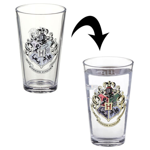 Hogwarts cold change colour glass