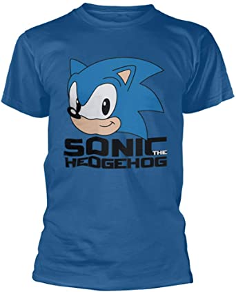 Sonic Classic head Large T-shirt