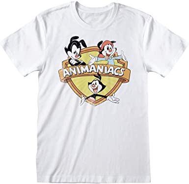 Animaniacs logo T-shirt large
