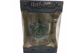 Slytherin house glass