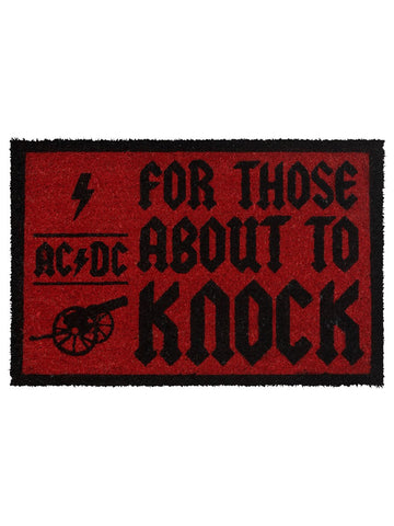 AC/DC For those who knock Doormat