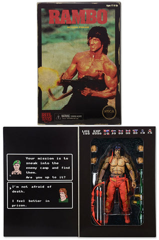 Rambo neca figure 7 inch