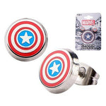 Captain America earrings