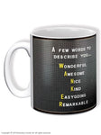 Wanker acronym mug