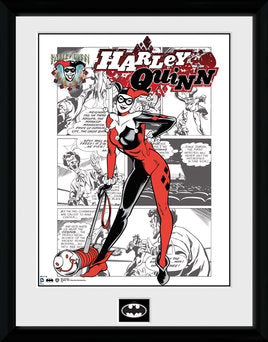 Comic Harley Quinn Print