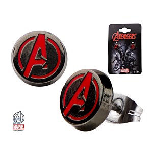 Avengers logo earrings